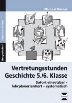 Cover-Bild Vertretungsstunden Geschichte 5./6. Klasse