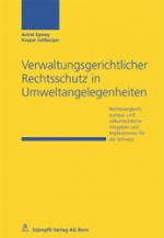 Cover-Bild Verwaltungsgerichtlicher Rechtsschutz in Umweltangelegenheiten