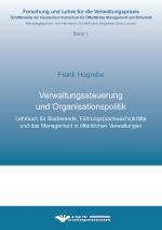 Cover-Bild Verwaltungssteuerung und Organisationspolitik