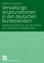 Cover-Bild Verwaltungsstrukturreformen in den deutschen Bundesländern