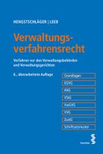 Cover-Bild Verwaltungsverfahrensrecht