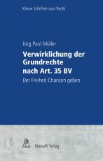 Cover-Bild Verwirklichung der Grundrechte nach Art. 35 BV