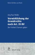Cover-Bild Verwirklichung der Grundrechte nach Art. 35 BV