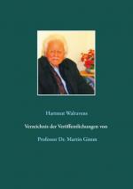 Cover-Bild Verzeichnis der Veröffentlichungen von Prof. Dr. Martin Gimm