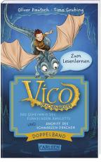 Cover-Bild Vico Drachenbruder Doppelband – Enthält die Bände: Das Geheimnis des funkelnden Amuletts (Band 1) / Angriff des schwarzen Drachen (Band 2)