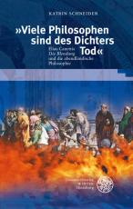 Cover-Bild "Viele Philosophen sind des Dichters Tod"