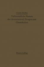 Cover-Bild Volkstümliche Namen der Arzneimittel, Drogen und Chemikalien