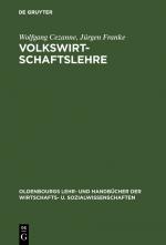 Cover-Bild Volkswirtschaftslehre