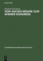 Cover-Bild Vom Ancien Régime zum Wiener Kongress