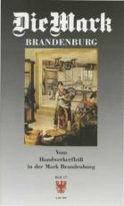Cover-Bild Vom Handwerkerfleiß in der Mark Brandenburg