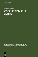 Cover-Bild Vom Leiden zur Lehre