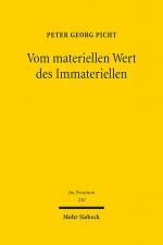 Cover-Bild Vom materiellen Wert des Immateriellen