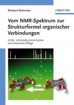 Cover-Bild Vom NMR-Spektrum zur Strukturformel organischer Verbindungen