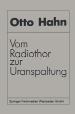 Cover-Bild Vom Radiothor zur Uranspaltung