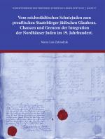 Cover-Bild Vom reichsstädtischen Schutzjuden zum preußischen Staatsbürger jüdischen Glaubens.