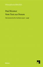 Cover-Bild Vom Text zur Person