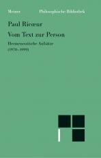 Cover-Bild Vom Text zur Person