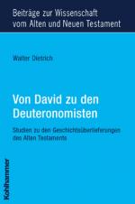 Cover-Bild Von David zu den Deuteronomisten