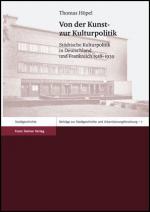 Cover-Bild Von der Kunst- zur Kulturpolitik