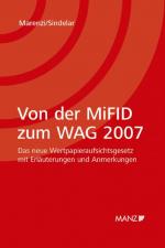 Cover-Bild Von der MiFID zum WAG 2007