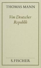 Cover-Bild Von Deutscher Republik