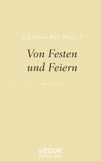 Cover-Bild Von Festen und Feiern