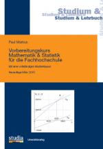 Cover-Bild Vorbereitungskurs Mathematik & Statistik für die Fachhochschule
