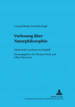 Cover-Bild Vorlesung über Naturphilosophie- Berlin 1821/22