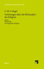 Cover-Bild Vorlesungen über die Philosophie der Religion. Teil 1