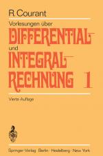 Cover-Bild Vorlesungen über Differential- und Integralrechnung