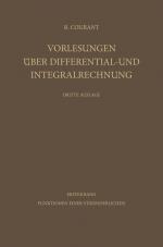 Cover-Bild Vorlesungen über Differential- und Integralrechnung