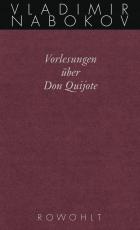Cover-Bild Vorlesungen über Don Quijote