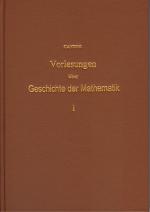 Cover-Bild Vorlesungen über Geschichte der Mathematik / Vorlesungen über Geschichte der Mathematik - Band 1