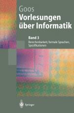 Cover-Bild Vorlesungen über Informatik