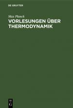 Cover-Bild Vorlesungen über Thermodynamik