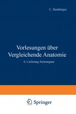Cover-Bild Vorlesungen Über Vergleichende Anatomie