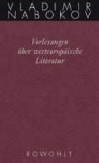 Cover-Bild Vorlesungen über westeuropäische Literatur