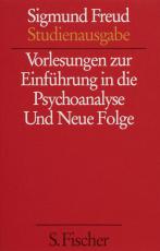 Cover-Bild Vorlesungen zur Einführung in die Psychoanalyse / Neue Folge der Vorlesungen zur Einführung in die Psychoanalyse