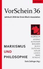 Cover-Bild VorSchein 36 Jahrbuch 2018 der Ernst-Bloch-Assoziation