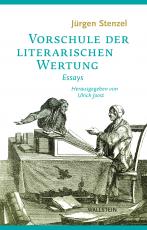 Cover-Bild Vorschule der literarischen Wertung