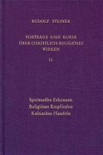 Cover-Bild Vorträge und Kurse über christlich-religiöses Wirken II