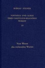 Cover-Bild Vorträge und Kurse über christlich-religiöses Wirken IV