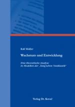 Cover-Bild Wachstum und Entwicklung