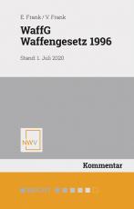 Cover-Bild WaffG Waffengesetz 1996