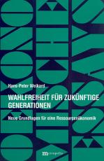 Cover-Bild Wahlfreiheit für zukünftige Generationen