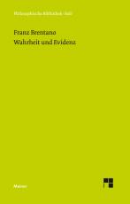 Cover-Bild Wahrheit und Evidenz