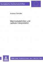 Cover-Bild Wahrheitsdefinition und radikale Interpretation