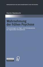 Cover-Bild Wahrnehmung der frühen Psychose