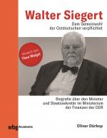 Cover-Bild Walter Siegert