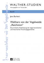 Cover-Bild Walthers von der Vogelweide «Reichston»